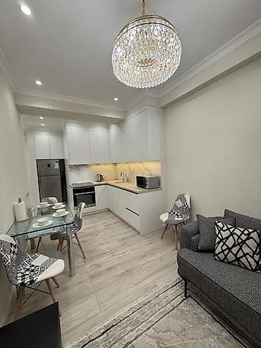 Батирлер: 2 бөлмө, Кыймылсыз мүлк агенттиги, Чогуу жашоосу жок, Толугу менен эмереги бар — 4