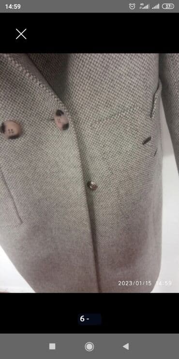 почти новые: Польто женское,съёмный воротник из песца,пр.Турция размер 48брали за — 8