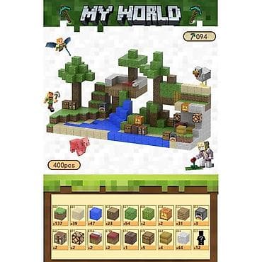 🧲 Магнитные кубики Minecraft 178 шт + 6 минифигурок - 1550 сом 212шт at lalafo.kg 🧲 Магнитные кубики Minecraft 178 шт + 6 минифигурок - 1550 сом 212шт