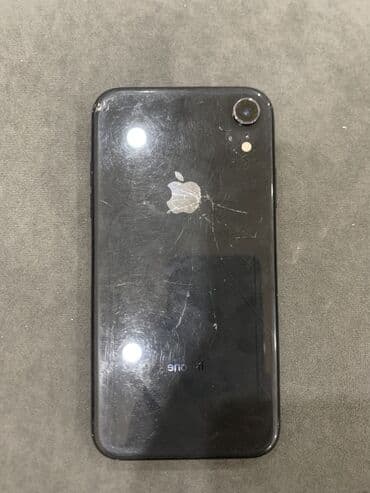 продать айфон на запчасти: IPhone Xr, Б/у, 128 ГБ, Черный, Чехол, 78 % — 3
