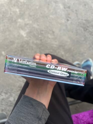 кастюм мишка: CD-RW verbatim 5 pack — 3