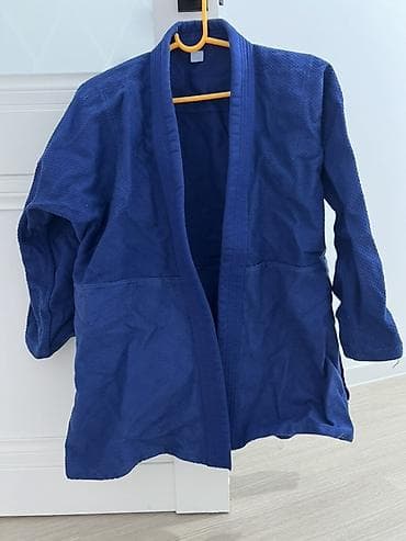 кимано дзюдо: Кимоно (ги) для дзюдо/джиу-джитсу, темно‑синего цвета, комплект из 2 — 1