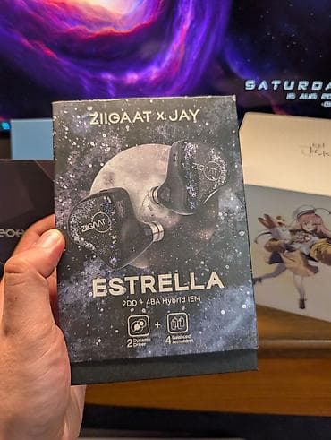 Наушники: Наушники-вкладыши ZiiGaat x JAY Estrella (IEM) - Гибридная акустика — 1