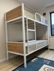 купить двухъярусную кровать для взрослых бу: Эки кишилик керебет, Жаңы, Without a mattress, узуну - 200 см — 2