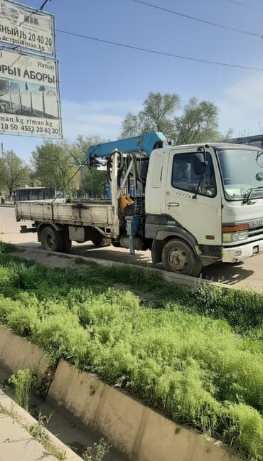 Услуга крана манипулятора кран 3т борт 5тонн . Услуга