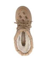 сапоги из натурального меха и кожи: Сапоги, 41, Guess, Новый, цвет - Бежевый, Самовывоз — 4