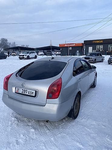 лидер авто бишкек рассрочка: Nissan Primera: 2003 г., 1.8 л, Бензин, Седан — 5