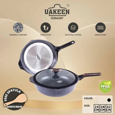 ищу казан: Сковорода ПРЕМИУМ КЛАССА .Качество 💯 %гарантия .Немецкий бренд Uakeen — 3