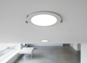 подсветка для аквариума: Круглый встраиваемый светодиодный светильник белого цвета — 1