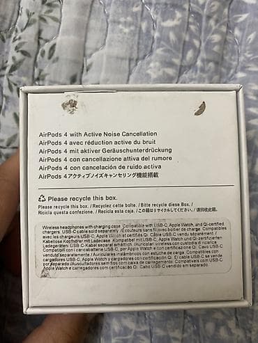 ipone air: Беспроводные вкладыши наушники, Apple, AirPods 4 — 2