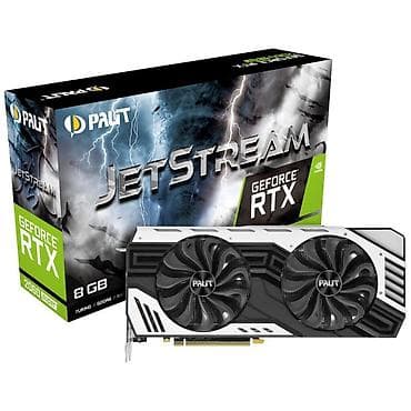 display: Видеокарта для ПК, Б/у, Palit, GeForce RTX, 8 ГБ — 2