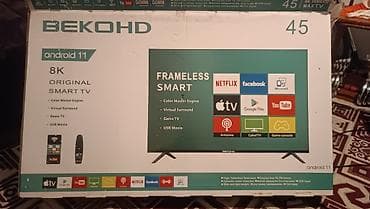 beeline smart: Смарт‑телевизор BEKOHD 45" (диагональ 45 дюймов), Android 11 Основные — 4