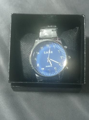 Ювелирные изделия: Sabr часы новый с пленкой с коробкой 2500сом нет сарапин без касяк — 4