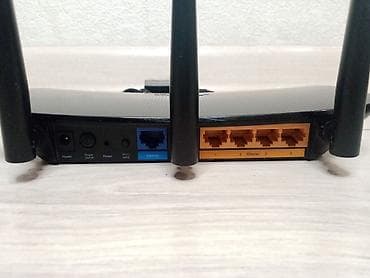 Модемдер жана тармак жабдуулары: Wi-Fi роутер 3-антенный, N450, отличное состояние, отлично работает — 3
