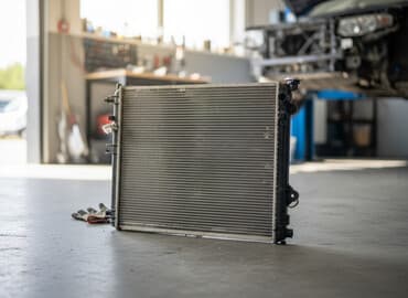 системы охлаждения кронштейны: Радиатор охлаждения двигателя на 4Ranner 400л, Prado 120 400л, 3,4л — 1