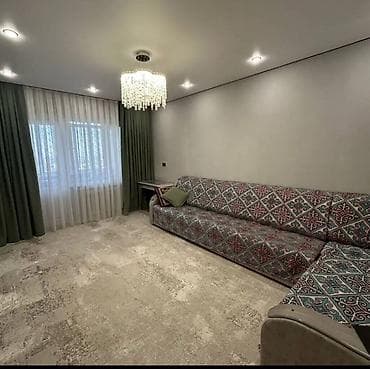 osh flat: 3 комнаты, 67 м², 105 серия, 9 этаж, Дизайнерский ремонт — 1