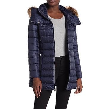 MARC NEW YORK. Пальто Eleanor изготовлено из 100% нейлоновой ткани с