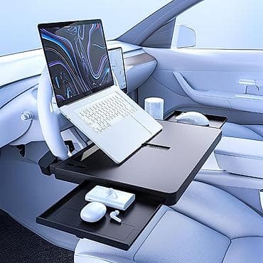 Складной стол для ноутбука, цвет - Черный