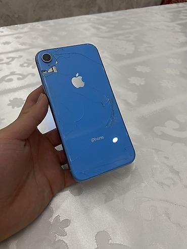 a03 core: IPhone Xr, Колдонулган, 128 ГБ, Көк, Коргоочу айнек, Каптама, 79 % — 3
