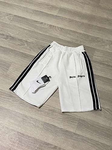 модные вещи: Мужские шорты, Все размеры, Palm Angels, Новый, цвет - Черный, Бесплатная доставка — 2