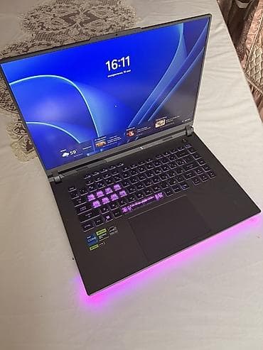 наклейки на ноутбук бишкек: Игровой ноутбук ASUS ROG Strix (серия G) 16" ASUS ROG Strix G16 / — 2