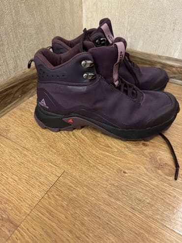 Ботинки и ботильоны: Ботинки, 37, Б/у, цвет - Фиолетовый, Самовывоз — 4