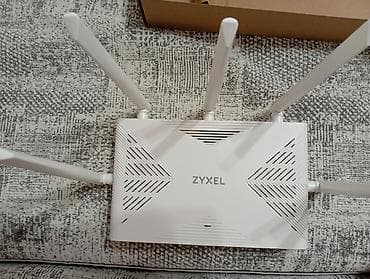 Двухдиапазонный Wi‑Fi роутер Zyxel (белый) с шестью внешними