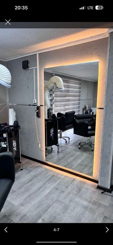 Продается зеркало в салон или можно куда угодно Размер длина 1,80 at lalafo.kg Продается зеркало в салон или можно куда угодно Размер длина 1,80