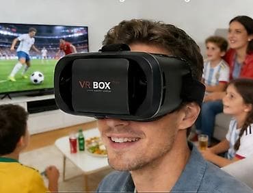 очки смарт: Очки виртуальной реальности VR BOX - Универсальная гарнитура для — 1
