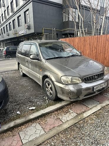 sienna сиенна: Kia Carnival: 2002 г., 2.2 л, Автомат, Бензин, Минивэн — 6
