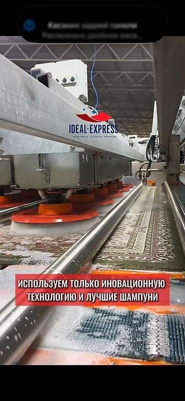 Клининг кызматтары: Килемдерди жуу, | Килем, Паластар, Акысыз жеткирүү — 4