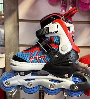 Детские раздвижные роликовые коньки BANWEI - Тип: роликовые коньки