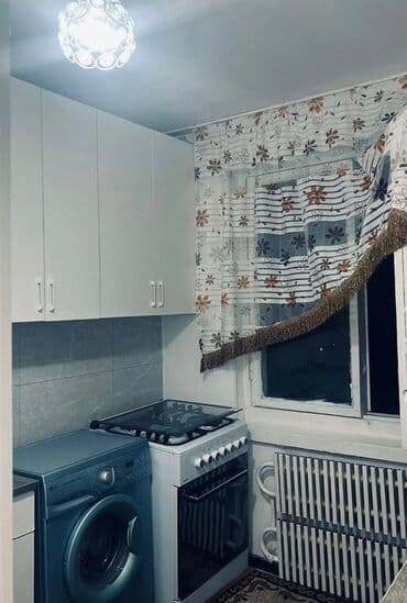 квартира бишкек аренда долгосрочно без посредников 1 комнатную: 2 комнаты, Риэлтор, Без подселения, С мебелью полностью — 1