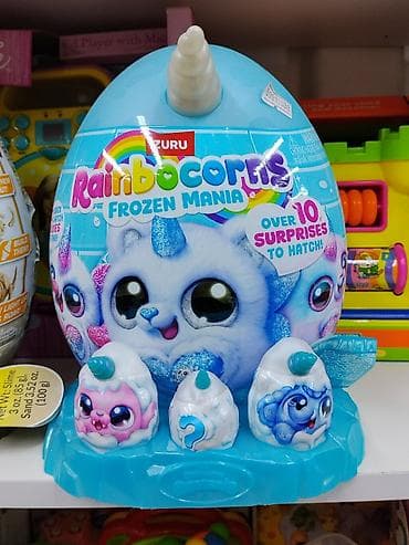 уилл из изнанки: Игрушка-сюрприз ZURU Rainbocorns Frozen Mania - Большое яйцо-сюрприз — 1