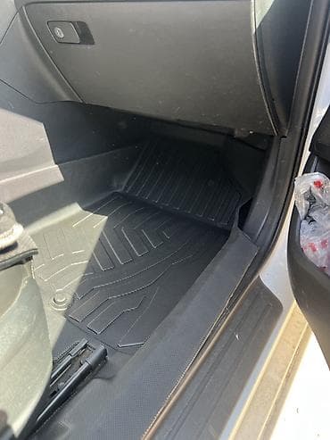 Унаа: 3D Резина Төшөмөлдөр Салон үчүн Toyota, түсү - Кара — 5