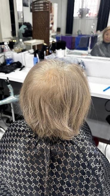 16 р: Услуга: женская стрижка и объемное тонирование для тонких/редких волос — 2