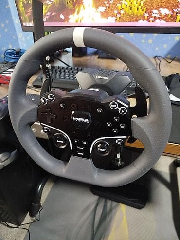 rdx:  игровой руль moza r3 + третья педаль (SR-P Lite Clutch Pedal) + — 3