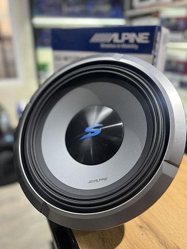 mini jack: Сабвуфер Alpine S2‑W12D2 (S‑Series) - Тип: 12" (30 см) сабвуфер для — 4