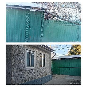 куплю дом в браво бишкек: Дом кирпичный,тёплый 70м2 частично с мебелью и техникой 4 сотки земли — 1