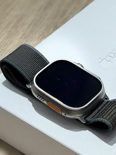 смарт чассы: Apple Watch Ultra 2 AKB 99% Цвет Titanium Blue/Black Размер 49mm M/L — 2