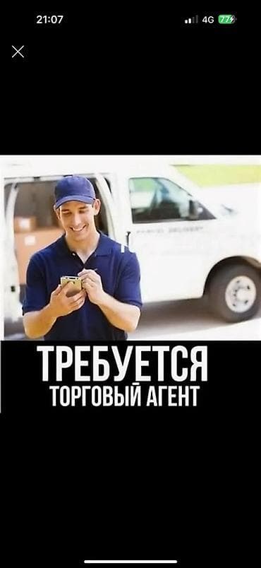 Требуется Торговый агент, График: Пятидневка, Менее года опыта, % от продаж, Полный рабочий день