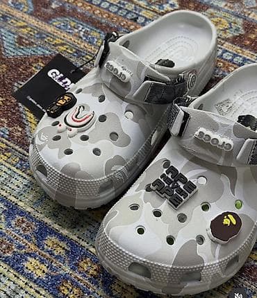 Сабо, 39, 40, 41, Crocs, Новый, цвет - Серый, Самовывоз, Платная доставка — 2