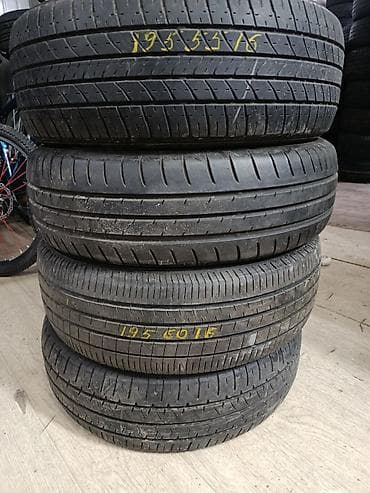 Шиналар 195 / 55 / R 16, Жай, Колдонулган, Жеңил унаалар, Жапония