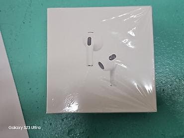 macbook apple: Беспроводные вкладыши наушники, Apple, Airpods 3, Новый — 3