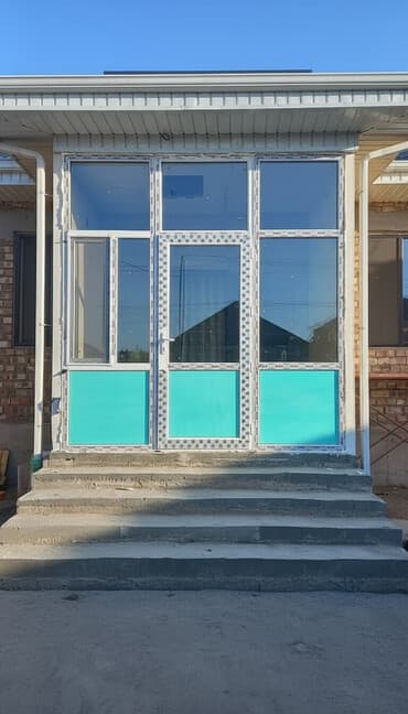 Алюминиевая/ПВХ входная группа для дома или коммерческого помещения