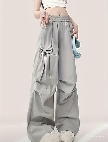 Брюки Карго, Лето, Полиэстер, Новый, M