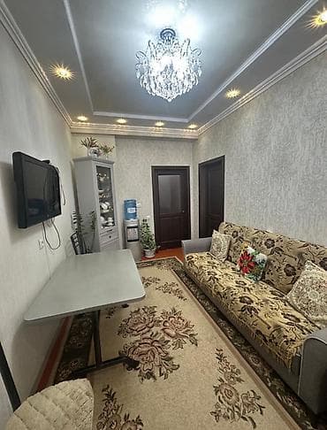osh flats: 2 комнаты, 55 м², Элитка, 6 этаж — 4