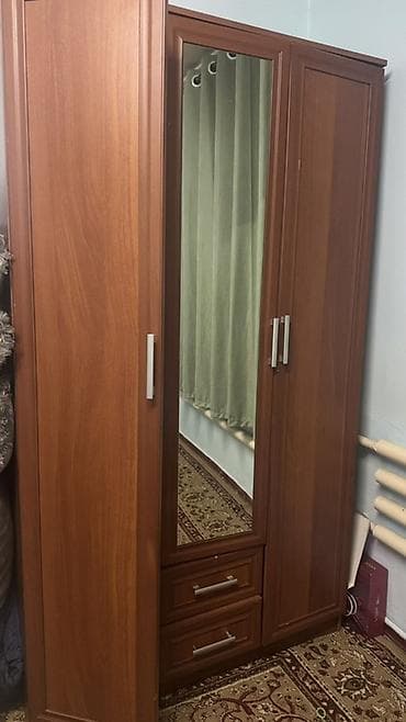 Шифоньер, шкаф для одежды, Б/у, Прямой, ЛДСП