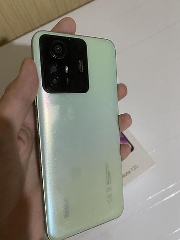 Redmi, Redmi Note 12S, Б/у, 256 ГБ, цвет - Зеленый, 2 SIM — 3