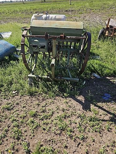 зерновой селка: Сеялка зерновая механическая + прицепное косилочное/измельчительное — 1